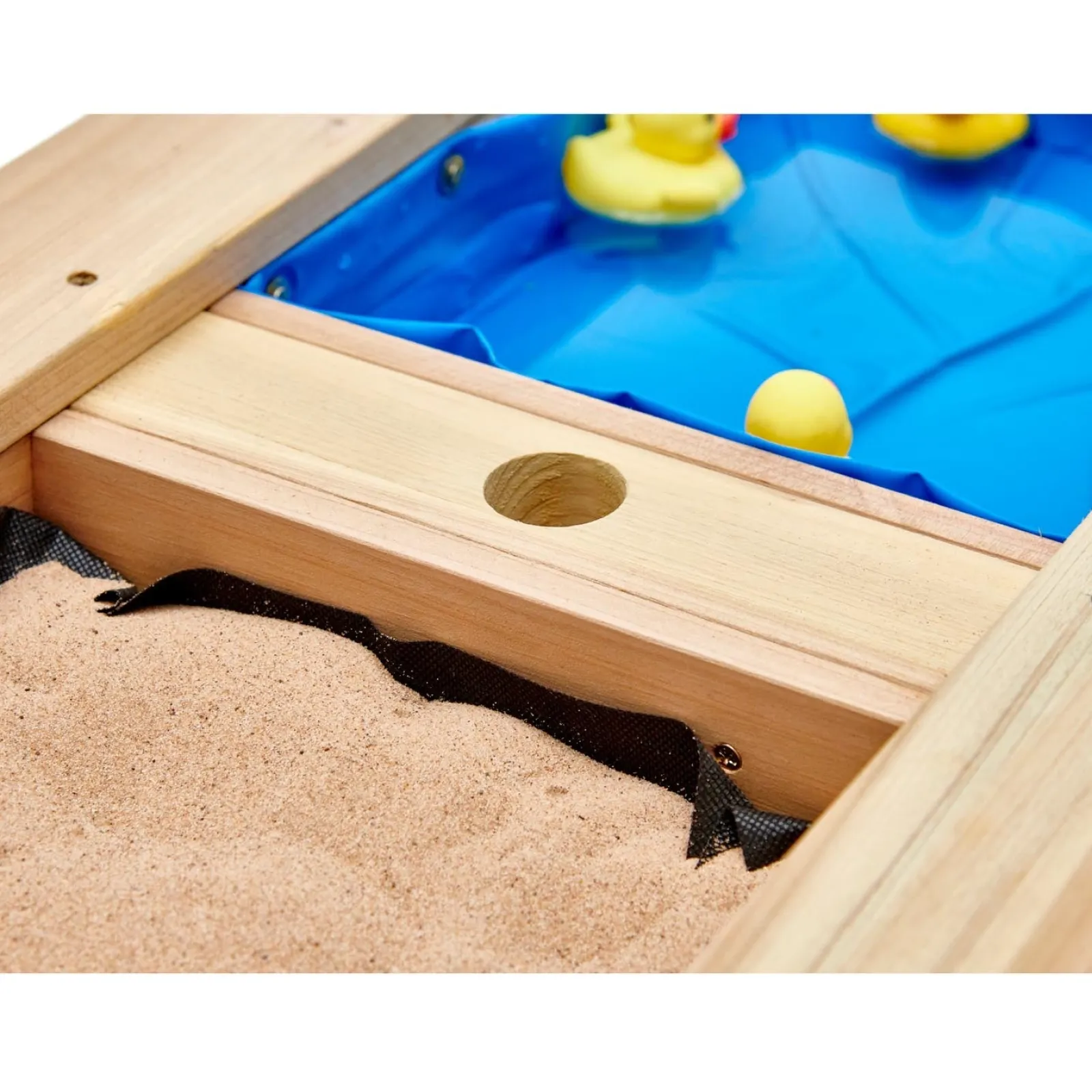 Little Helper Deluxe Heavy Duty 3-in-1 FSC Öko Sand & Wasser Picknickbank | Sandkasten | Aktivitätstisch | 18m+