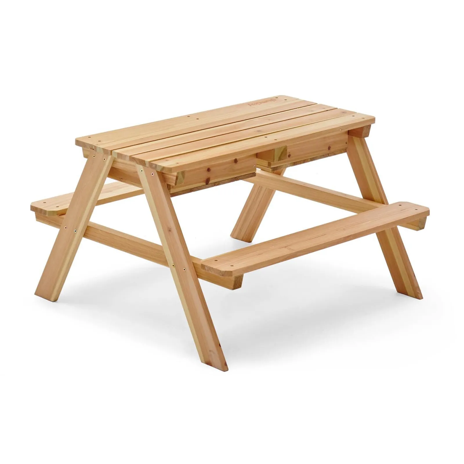 Little Helper Deluxe Heavy Duty 3-in-1 FSC Öko Sand & Wasser Picknickbank | Sandkasten | Aktivitätstisch | 18m+