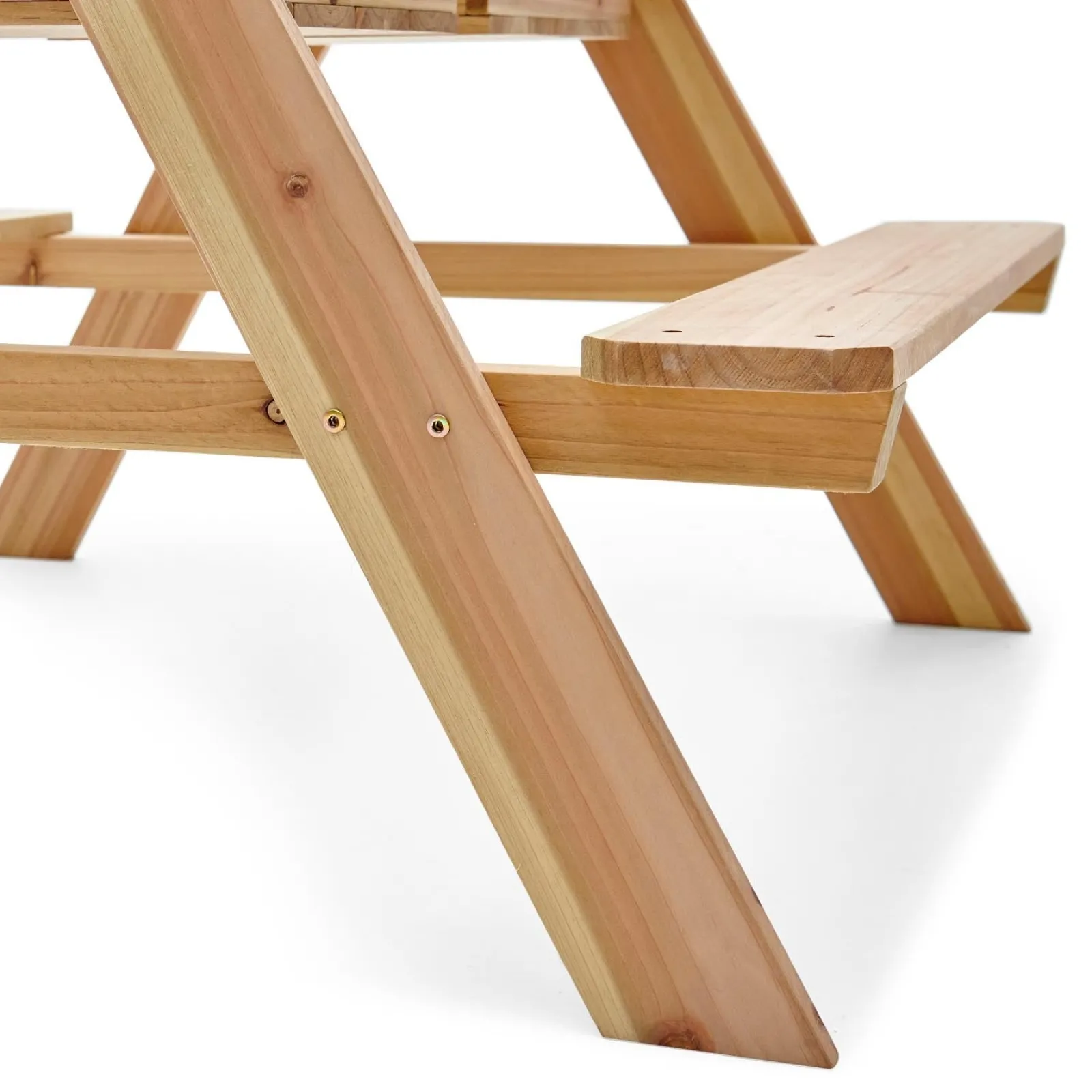 Little Helper Deluxe Heavy Duty 3-in-1 FSC Öko Sand & Wasser Picknickbank | Sandkasten | Aktivitätstisch | 18m+