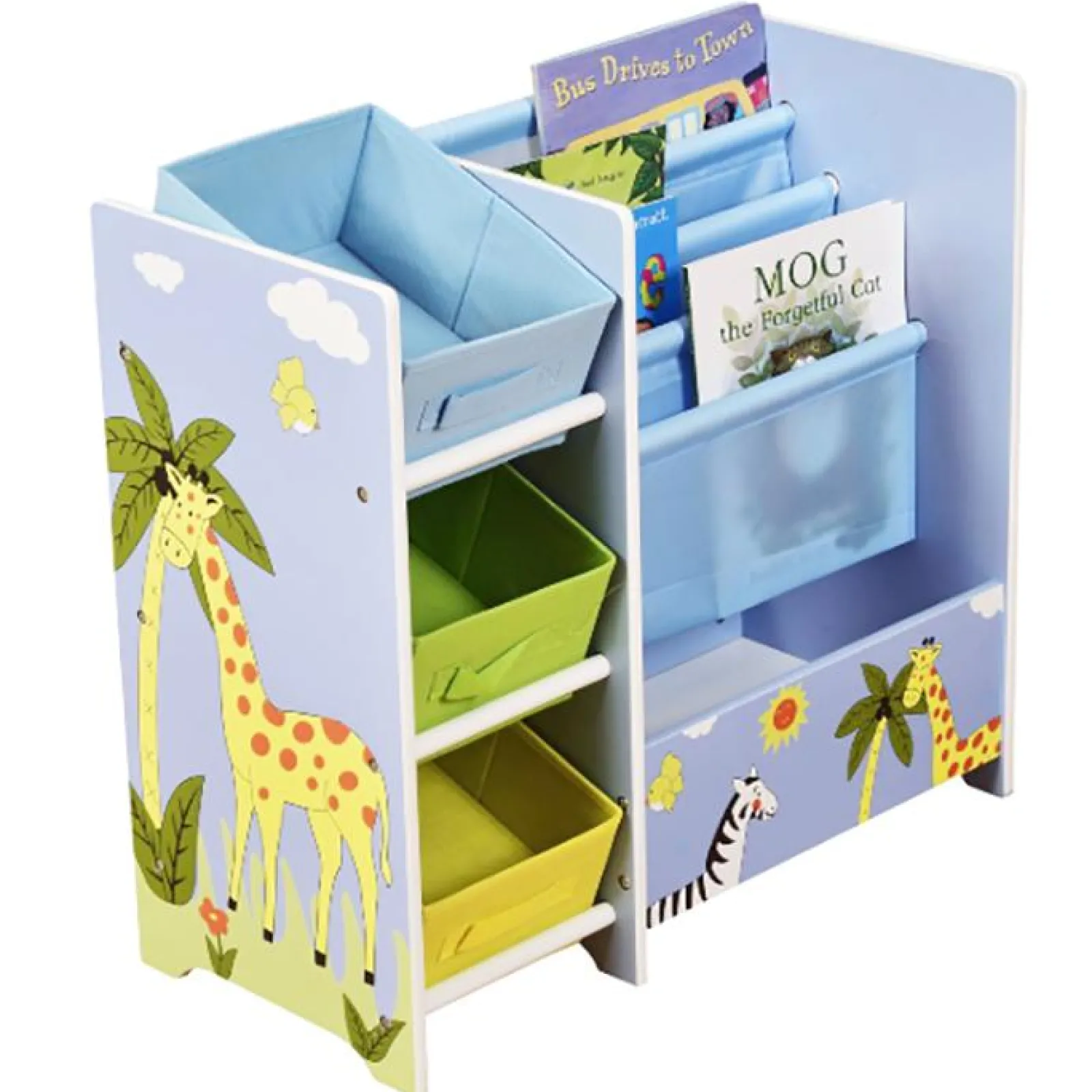 Kinder Little Helper Montessori-Aufbewahrungsbox Für Kinder Und Bücherregal Für Kinder | Afrikanische Tiere