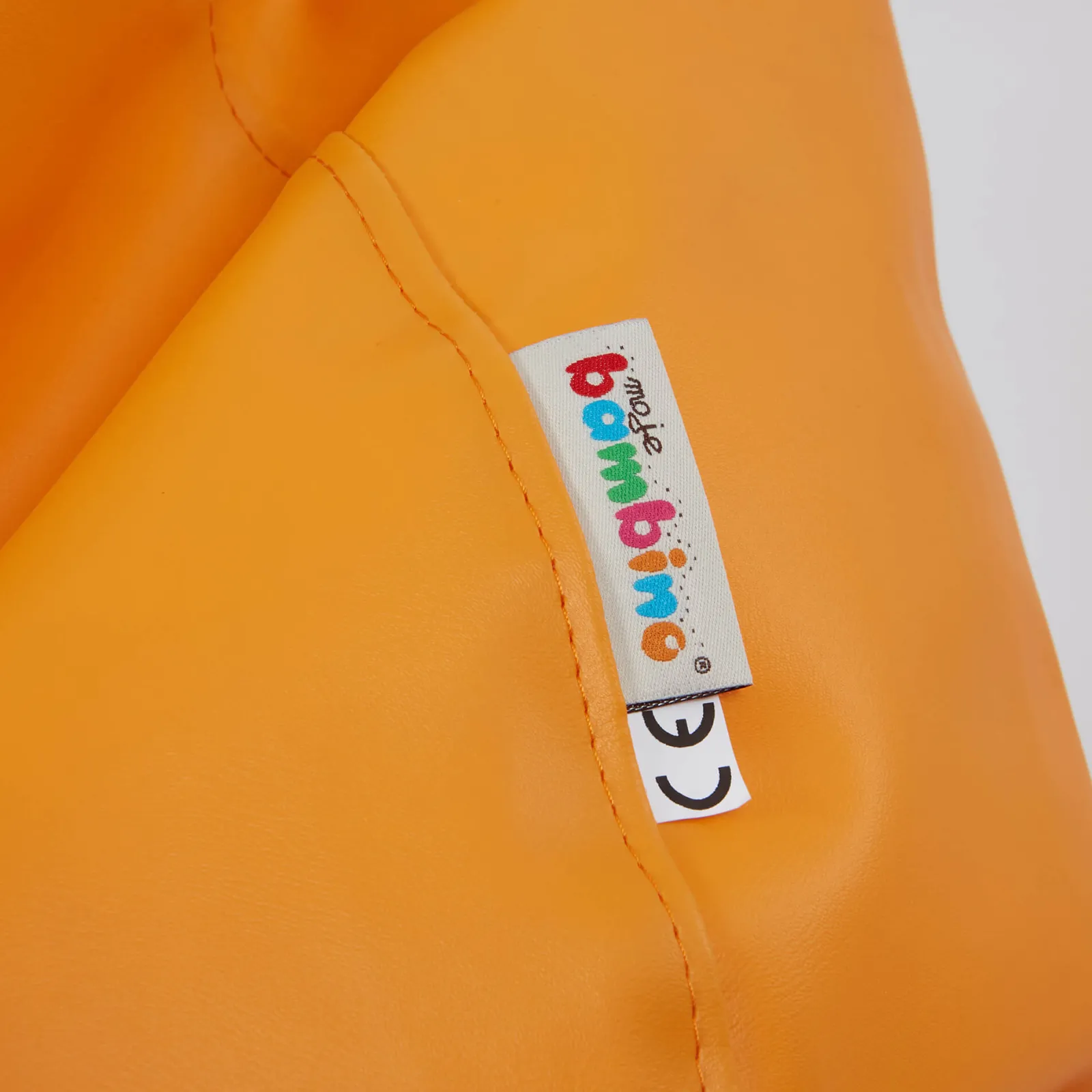 Kinder Little Helper Robuster und äußerst bequemer, wasserdichter Sitzsack für Kinder in Orange