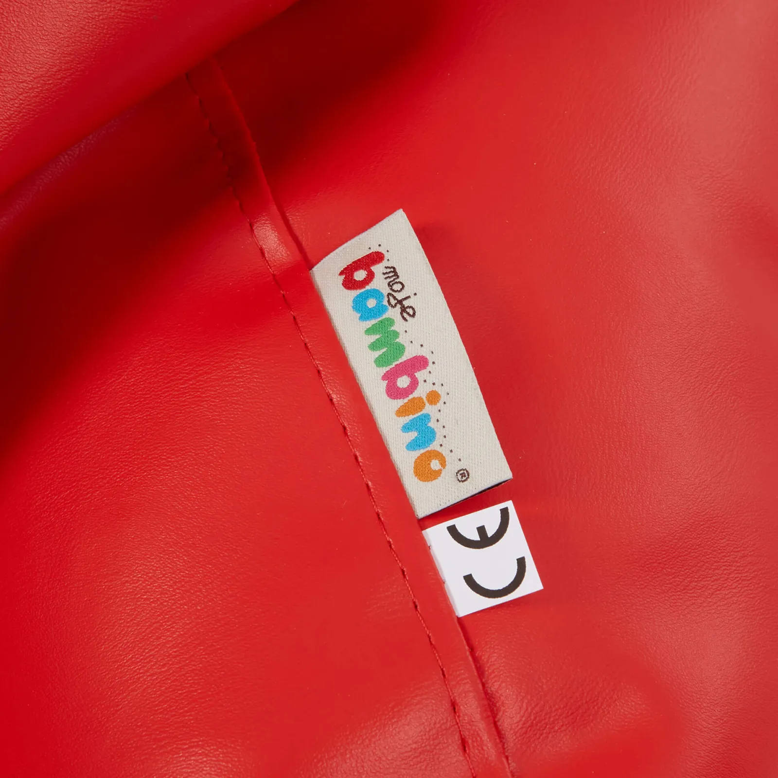Kinder Little Helper Robuster und äußerst bequemer, wasserdichter Sitzsack für Kinder in Rot